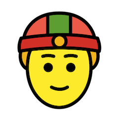 Person With Skullcap on Openmoji